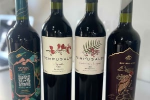 Dégustation de vins argentins en Terre de Feu Ushuaia