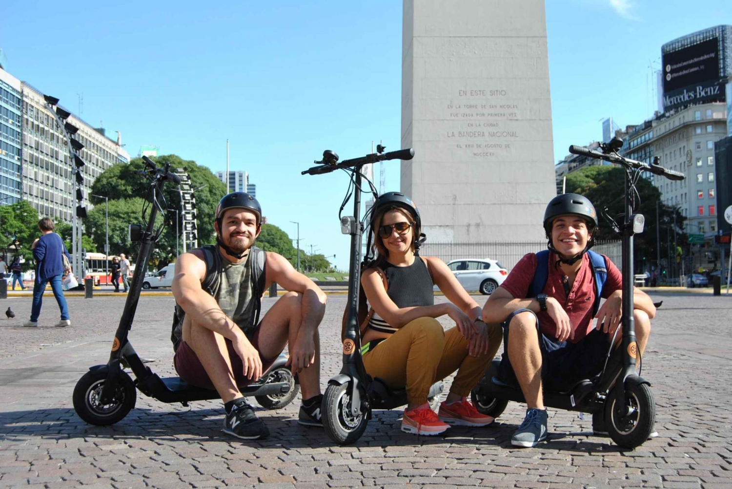 El centro de Buenos Aires en patinete eléctrico: fácil y divertido
