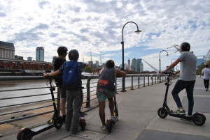 Downtown Buenos Aires in an electric scooter: easy and fun