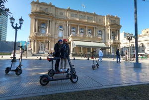 Downtown Buenos Aires in an electric scooter: easy and fun