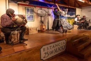 El Calafate: Estancia 25 de Mayo, cena y espectáculo con traslado