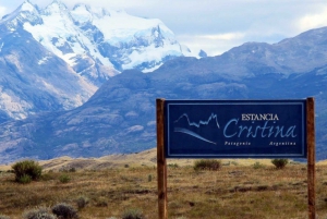 El Calafate: Crucero por el glaciar y senderismo en la Estancia Cristina