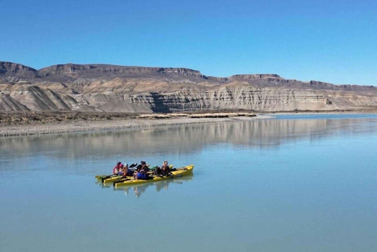 El Calafate: Kayak and Hike La Leona River Tour