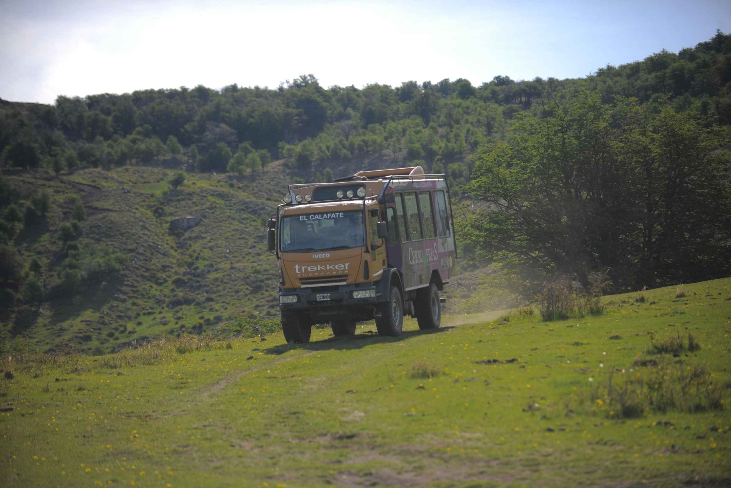 El Calafate: Tiroolse oversteek in Cerro Frias