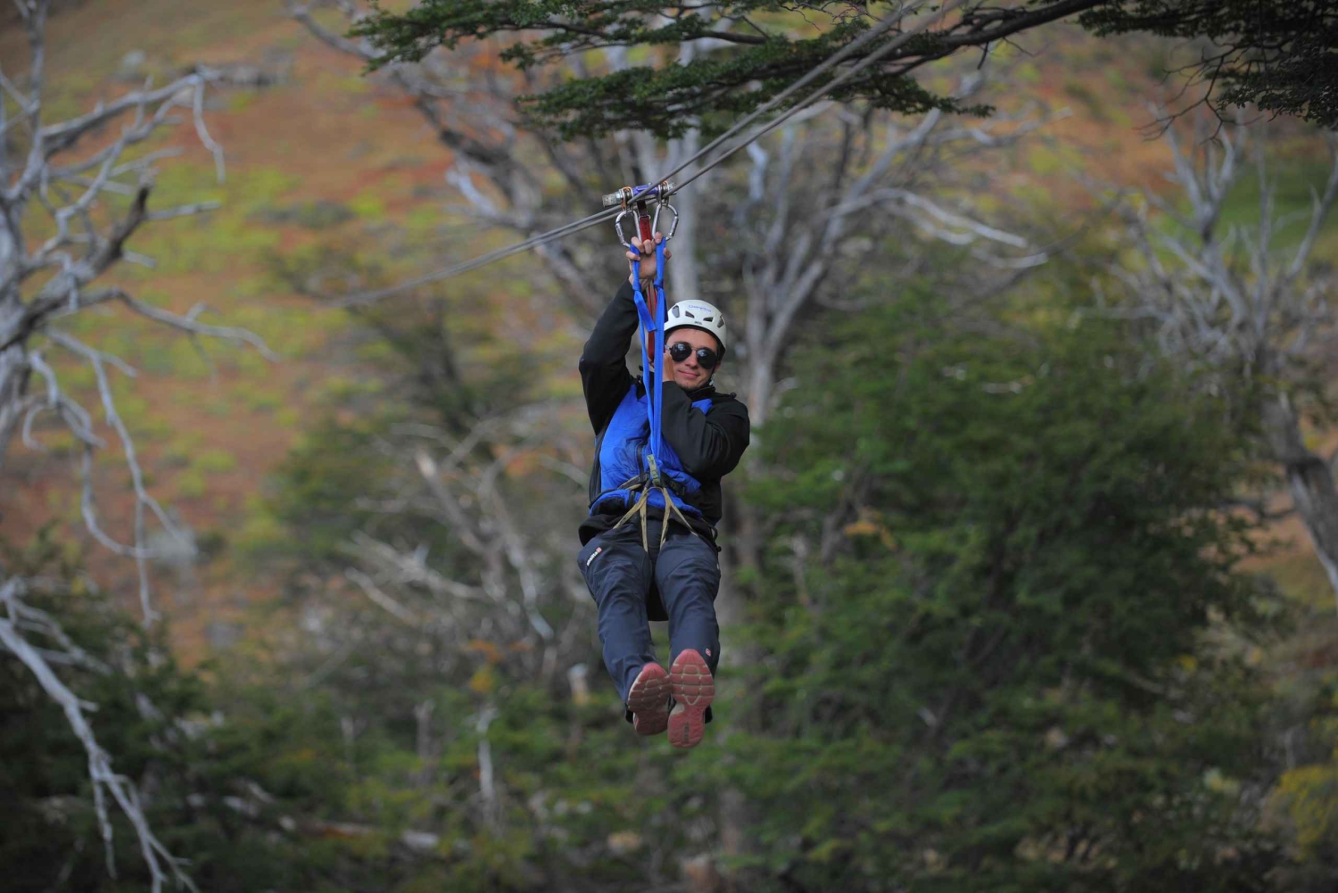 El Calafate: Tiroolse oversteek in Cerro Frias