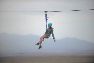 El Calafate: Tiroolse oversteek in Cerro Frias