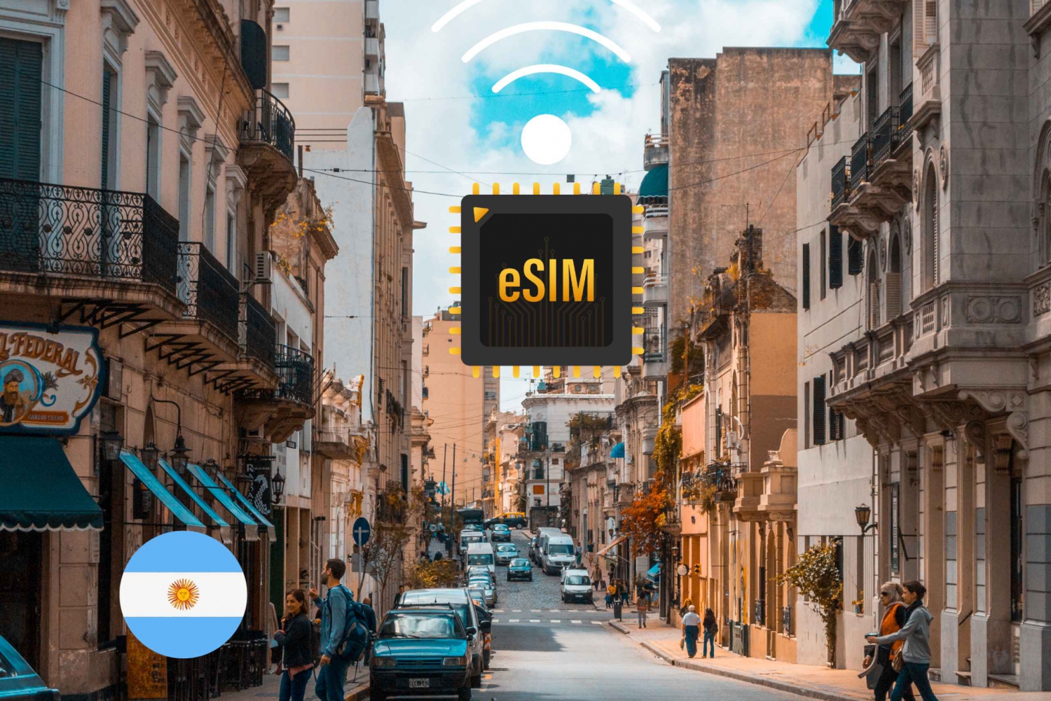 eSIM Argentinien : Internet-Datenplan 4G/5G