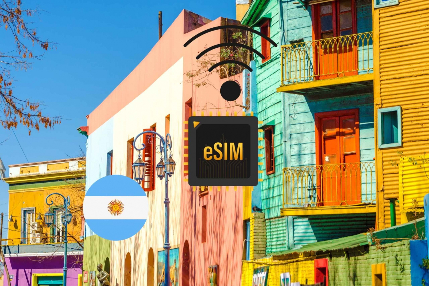 Buenos Aires : eSIM Internet Data Plan for Argentina 4G/5G