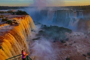 Iguazu Falls Private Day Tour: Brazil+Argentina +Boat Option