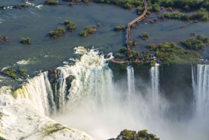 Foz do Iguaçu: Brazilian Side of Iguaçu Falls and Movie Cars