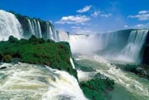 Von Argentinien: Iguazu-Wasserfälle, brasilianische Seite und Itaipu-Staudamm