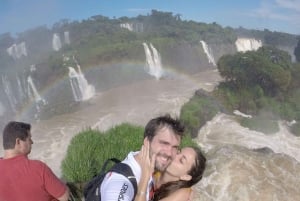 Von Argentinien: Iguazu-Wasserfälle, brasilianische Seite und Itaipu-Staudamm