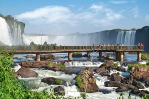 Dall'Argentina: Cascate di Iguazu lato Brasile e diga di Itaipu