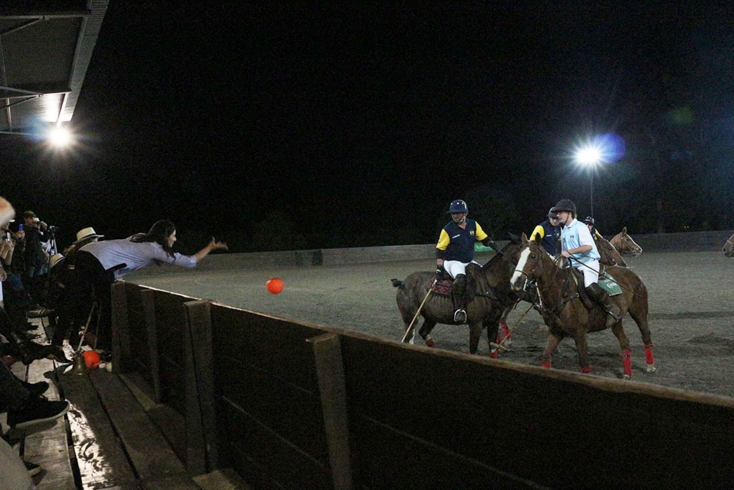 From Buenos Aires: Night Polo Match and Guided Tour with BBQ
