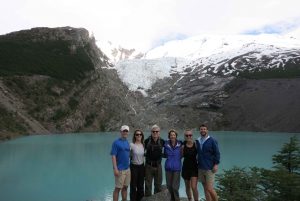From El Chalten: Desert Lake Boat Trip and Glacier Trek