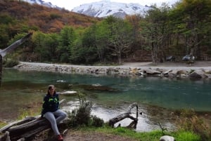 Från El Chalten: Båttur till ökensjön och glaciärvandring