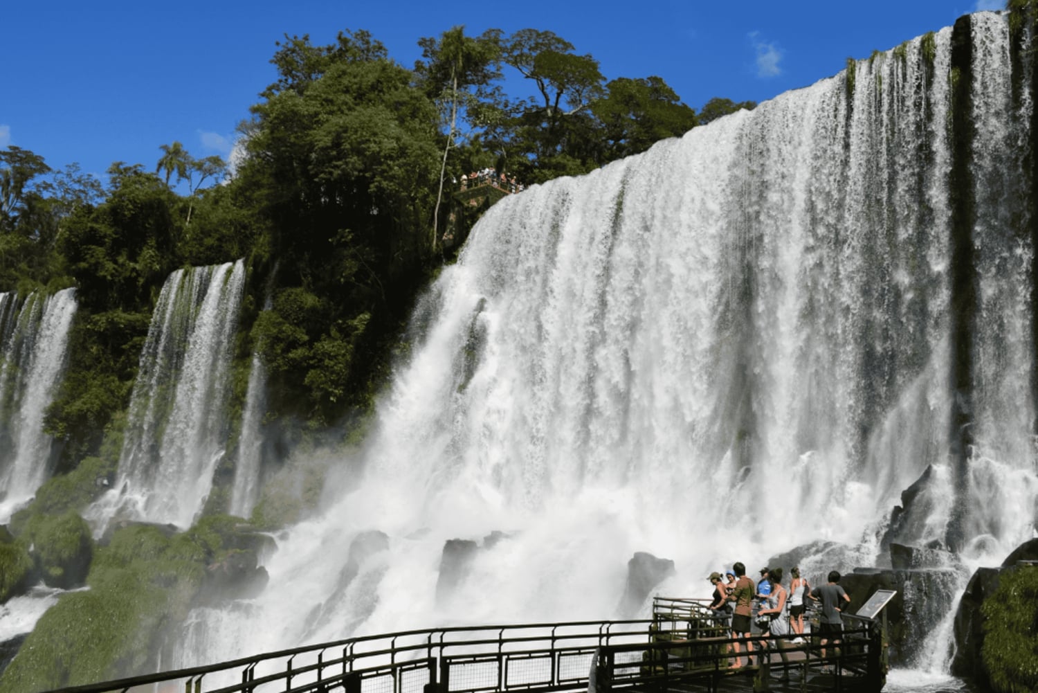 Fra Foz do Iguaçu: Argentinske Iguazu-vandfald med billet