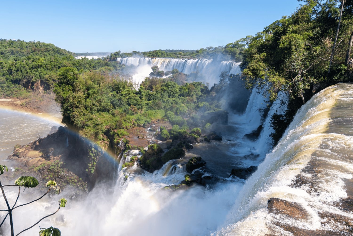 Fra Foz do Iguaçu: Argentinske Iguazu-vandfald med billet
