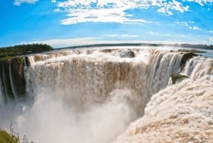 Fra Foz do Iguaçu: Argentinske Iguazu-vandfald med billet