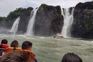Desde Foz do Iguaçu Paseo en barco por las Cataratas del Iguazú Argentina