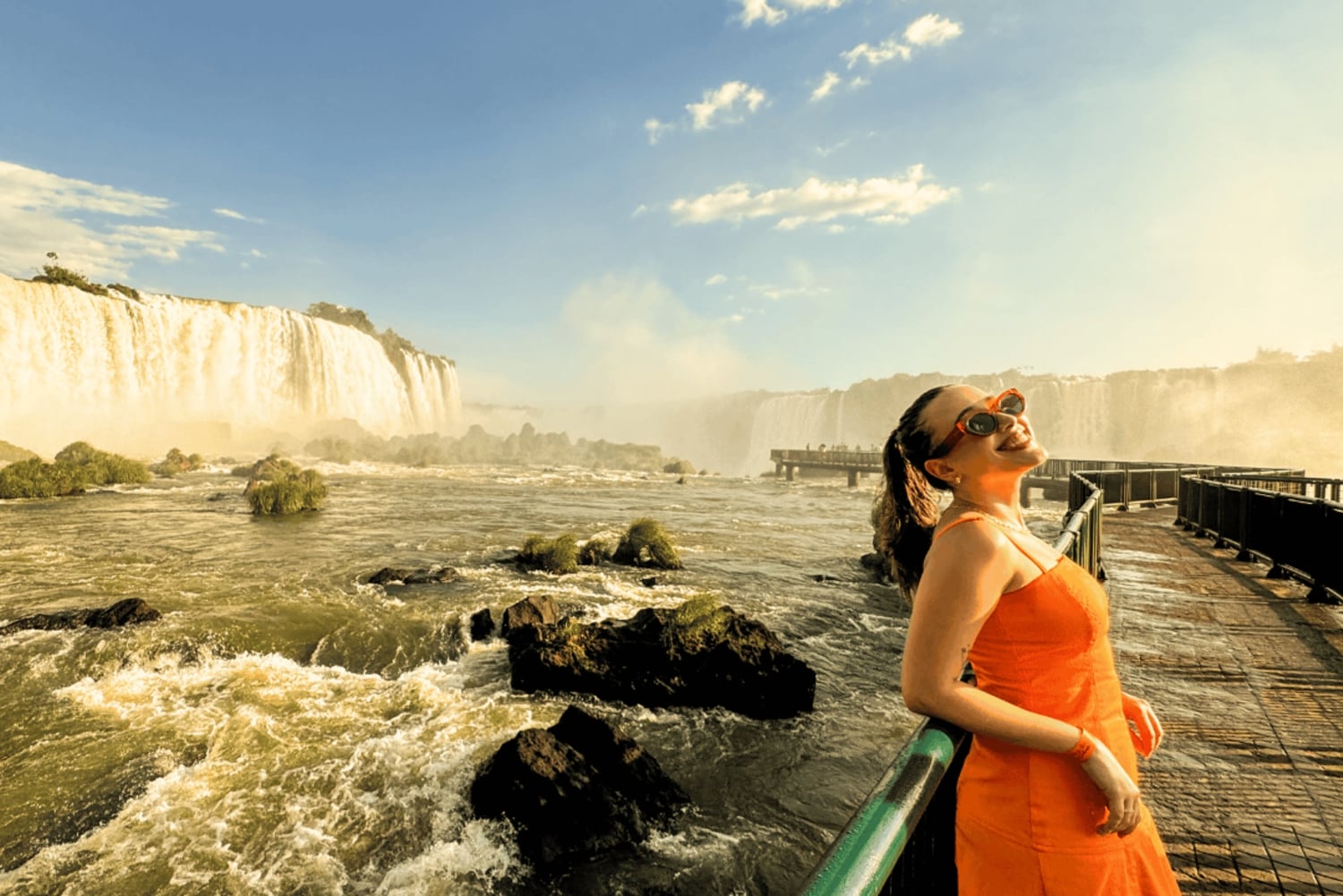 Desde Foz do Iguaçu: Atardecer en las Cataratas