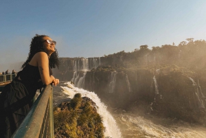 From Foz do Iguaçu: Sunset at the Falls