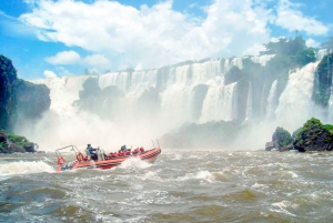 From Foz do Iguazu: Brazil Iguazu Falls & Macuco Safari Boat