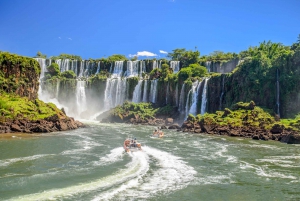 From Foz do Iguazu: Brazil Iguazu Falls & Macuco Safari Boat