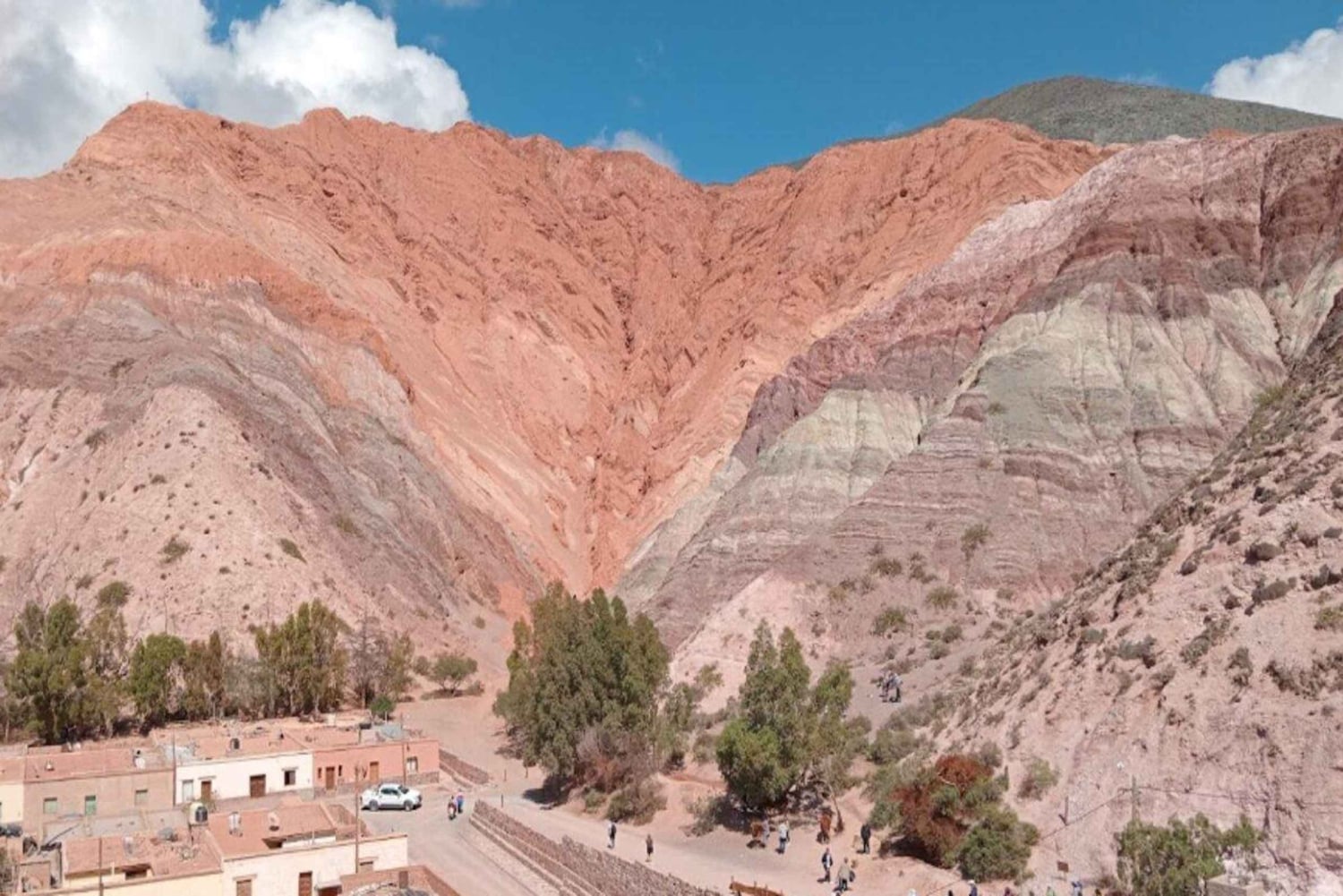 Fra Jujuy: Quebrada de Humahuaca, Purmamarca og Tilcara