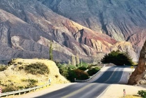 Fra Jujuy: Quebrada de Humahuaca, Purmamarca og Tilcara