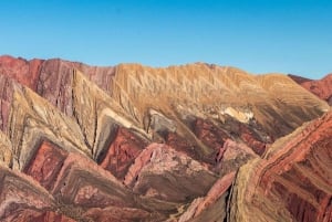 Jujuysta: Serranías de Hornocal ja Quebrada de Humahuaca.