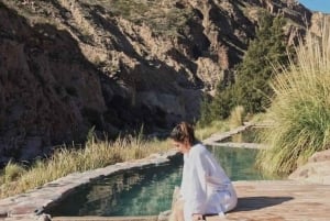 Von Mendoza aus: Premium-Spa-Tag in den heißen Quellen von Cacheuta