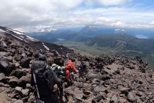 From Pucón: Lanín Volcano Guided Ascent
