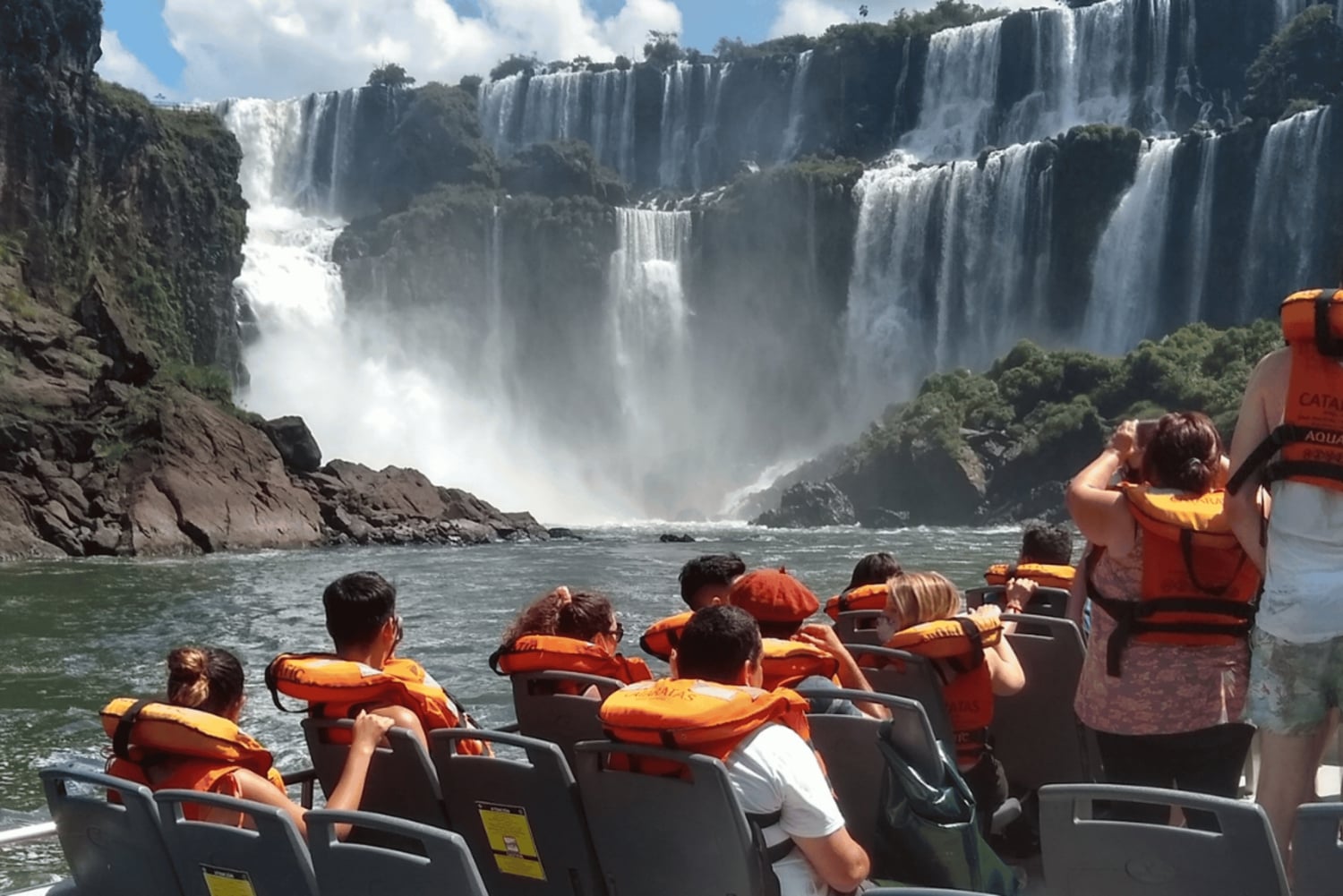 Depuis Puerto Iguazu : Chutes d'Iguazu en Argentine avec tour en bateau