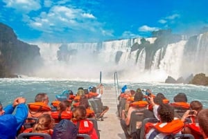 Depuis Puerto Iguazu : Chutes d'Iguazu en Argentine avec tour en bateau