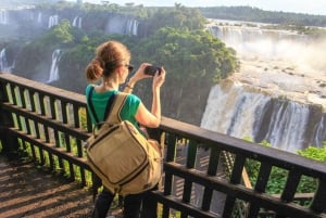 Fra Puerto Iguazu: Brasiliansk side av fossen med billett