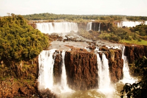 Hele dag Iguassu watervallen aan beide zijden - Brazilië en Argentinië