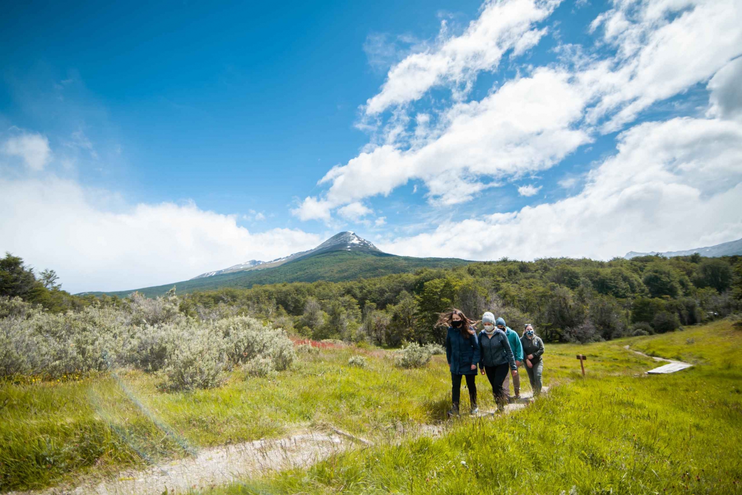 Journée complète dans le parc national de la Terre de Feu avec le train