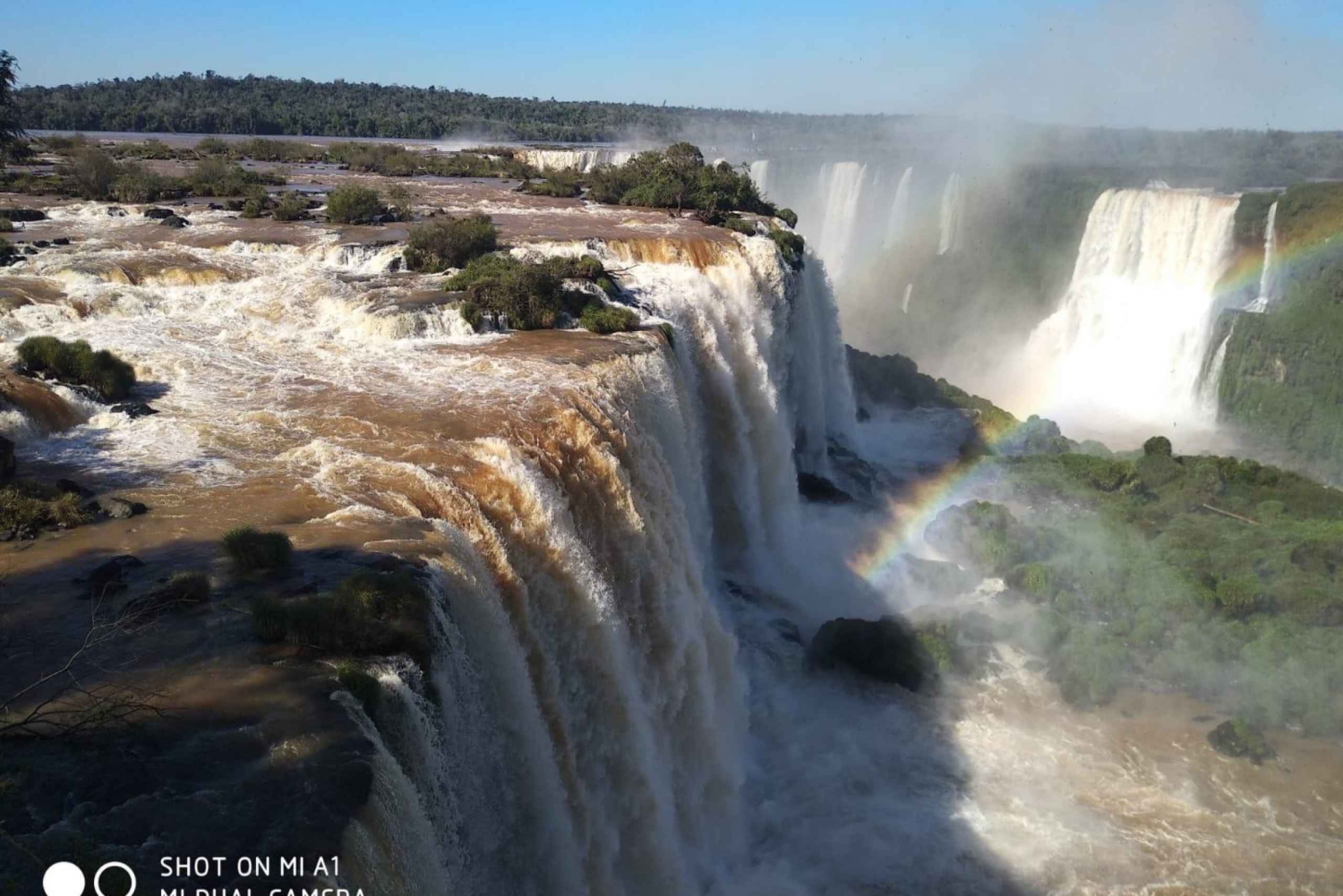 Dia inteiro nas Cataratas do Iguaçu, lado Brasil e Argentina