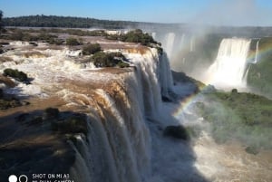 Foz do Iguaçu: Brasilien/Argentina Sidor Iguazu Falls Dagsutflykt