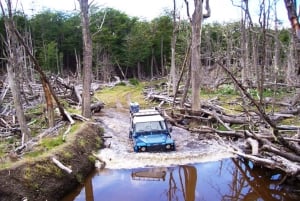 FWD-tur till sjöarna Fagnano och Escondido