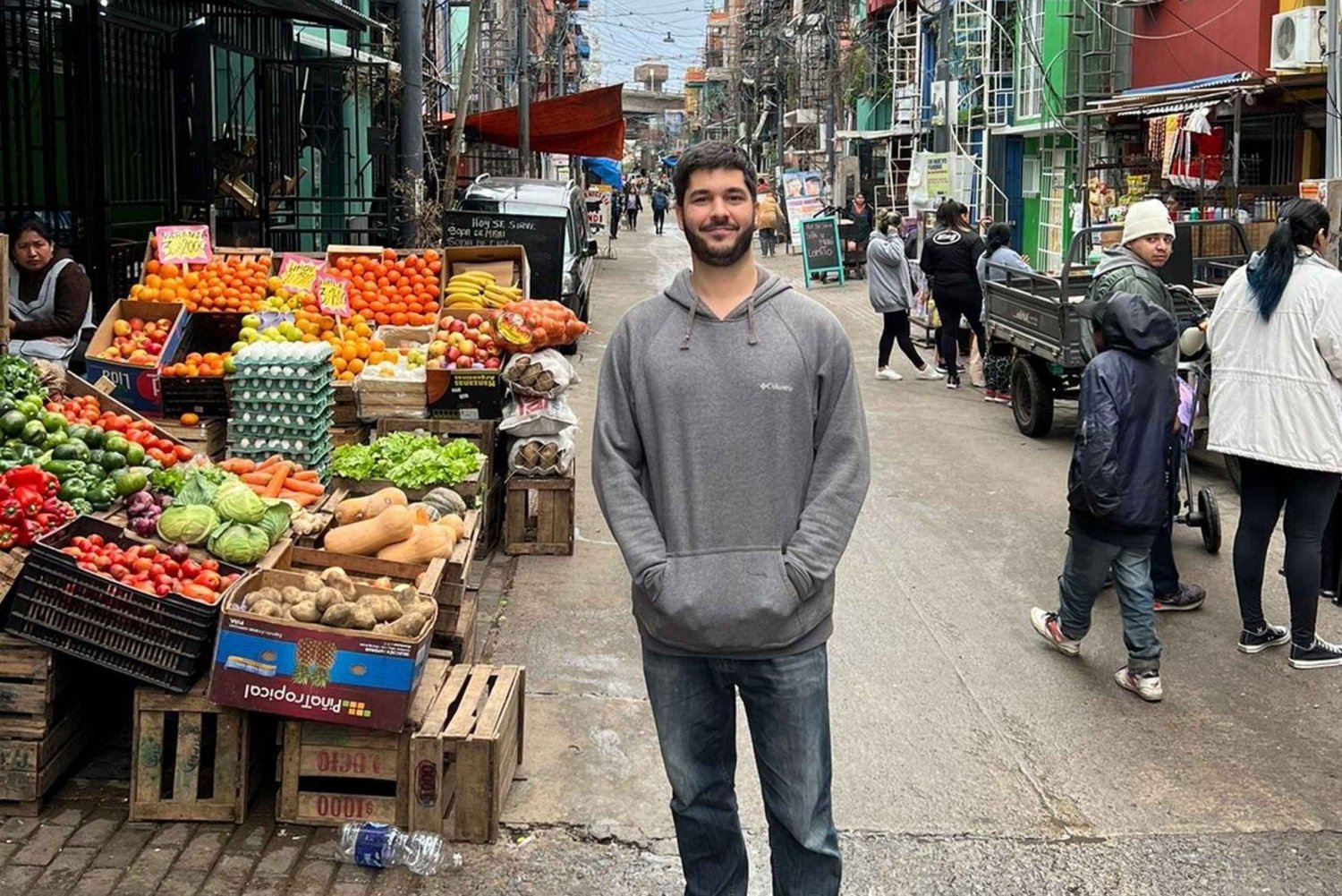 Buenos Aires : Visite gastronomique du Barrio 31, en voiturette motorisée