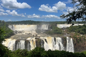 Gids en vervoer in de watervallen van Iguaçu