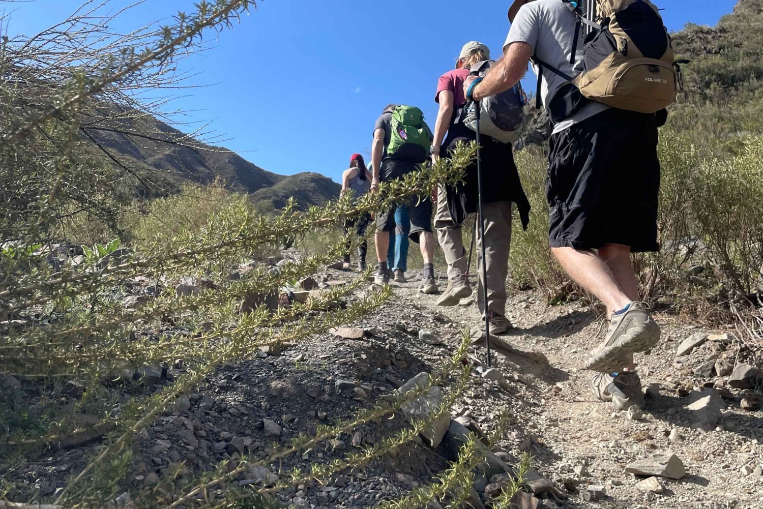 Hiking and Argentine Asado in the foothills of the Andes.