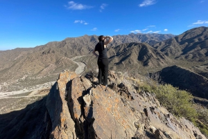 Senderismo y Asado Argentino en La Precordillera de Los Andes.
