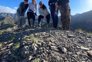 Hiking and Argentine Asado in the foothills of the Andes.