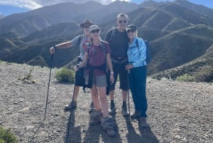 Hiking and Argentine Asado in the foothills of the Andes.