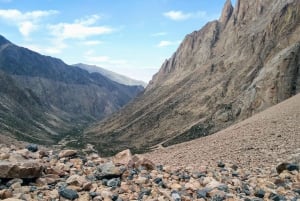 Vandring 'Cajón de los Arenales' fra Mendoza eller Uco-dalen