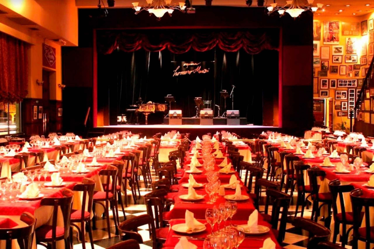 Homero Manzi VIP: Gourmet Dinner+Tango Show+Beverage+Transf.