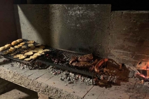 Passeggiata a cavallo al tramonto e cena a Mendoza